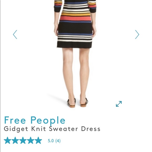 Free People Gidget Sweater Dress - Picture 3 of 8